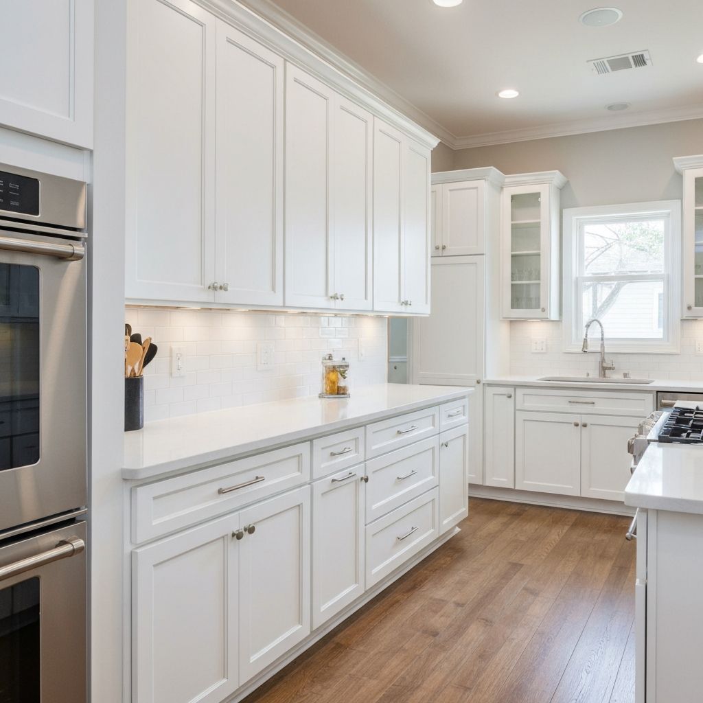 Cabinet Refinishing - After